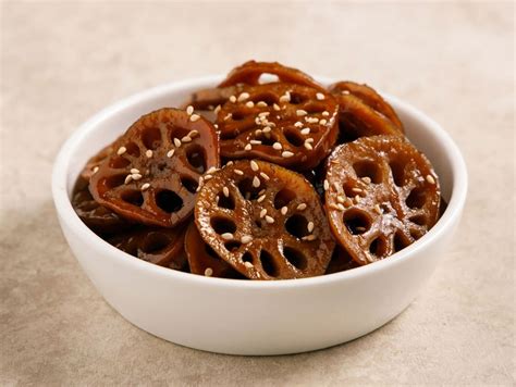 Korean Glazed Lotus Root Recipe