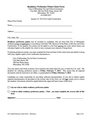 Fillable Online City Milwaukee Content Form Fax Email Print Pdffiller