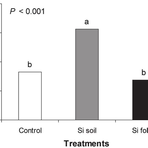 Effect Of Soil And Foliar Applications Of Soluble Si On Si