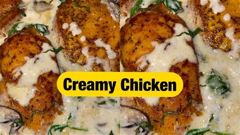 Creamy Parmesan Garlic Chicken Chef Bae Cuttin Up With Bae Basil