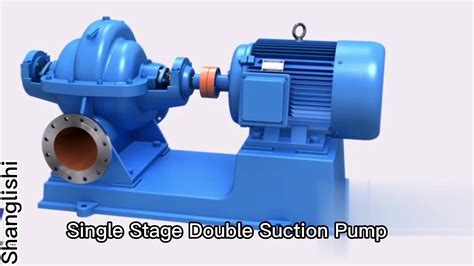 Large Flow Horizontal Single Stage Double Suction Pump Centrifugal