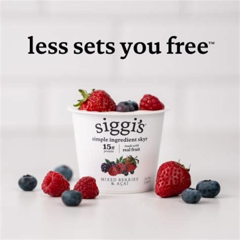 Siggis Icelandic Skyr Nonfat Yogurt Plain 5 3 Oz Pick N Save