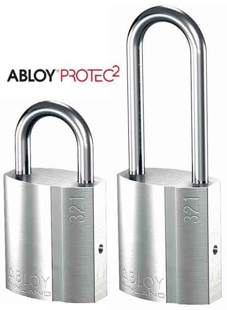Abloy PL321 Protec 2 Padlock £45.60 c/w 2 keys
