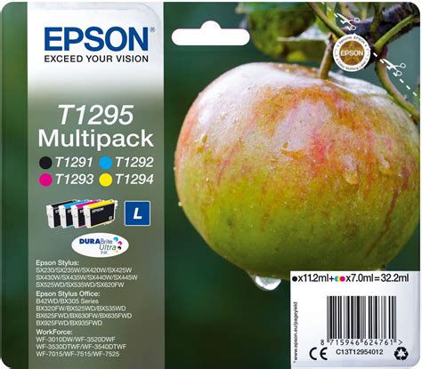 Epson Multipack 4 Colours T1295 DURABrite Ultra Ink SECOMP AG