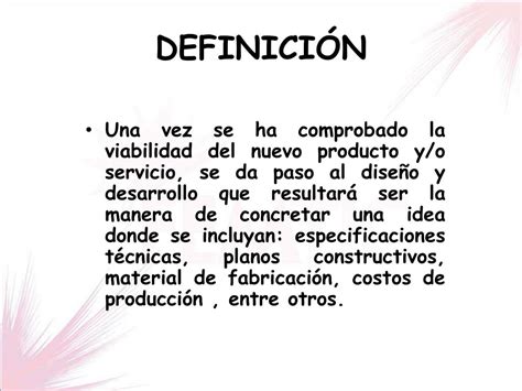 Ppt Dise O Y Desarrollo Del Producto Y Compras Powerpoint