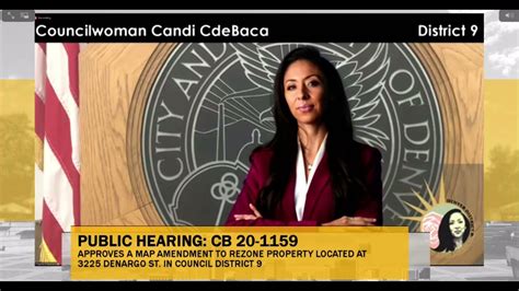 Watch This Councilwoman Candi Cdebaca Breaks It Down For Denver City