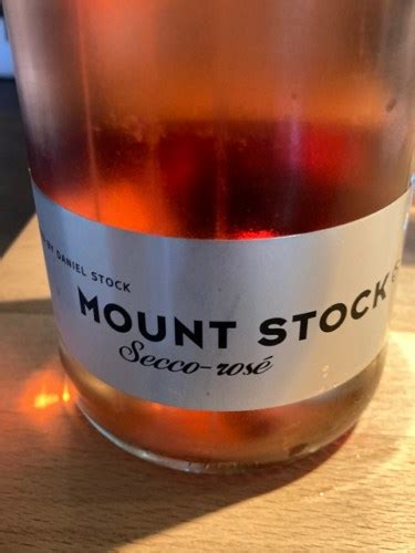 2022 Mount Stock Secco Rosé Vivino US