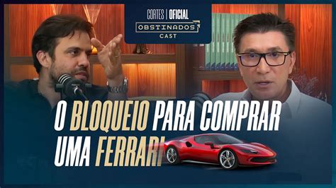 Pablo Mar Al O Bloqueio Para Comprar Uma Ferrari Corte