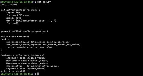 How To Create An Amazon Aws Ec2 Instance Using Python Boto3