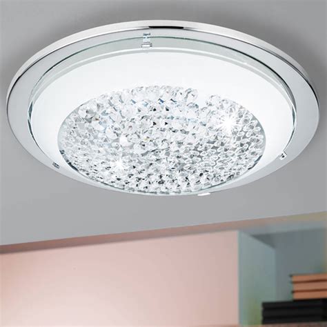 Eglo Acolla Led Ceiling Light And White Wilko