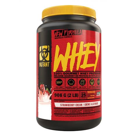 mutant whey whey proteine pour construire du muscle  fort
