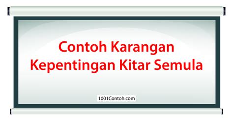 Kepentingan Kitar Semula Contoh Jawapan Ulasan Kebaikan Kitar Semula