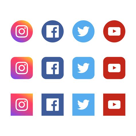 Social Media Icons Facebook Instagram