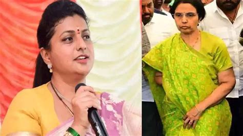 Andhra Pradesh Minister Roja Mocks Nara Bhuvaneswaris Nijam Gelavali