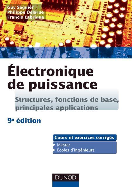 Electronique De Puissance Hacheur Exercices