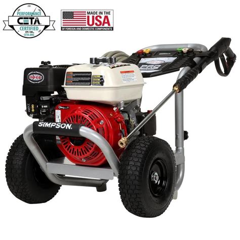 SIMPSON PowerShot 3700 PSI 2 5 GPM Cold Water Gas Pressure Washer With