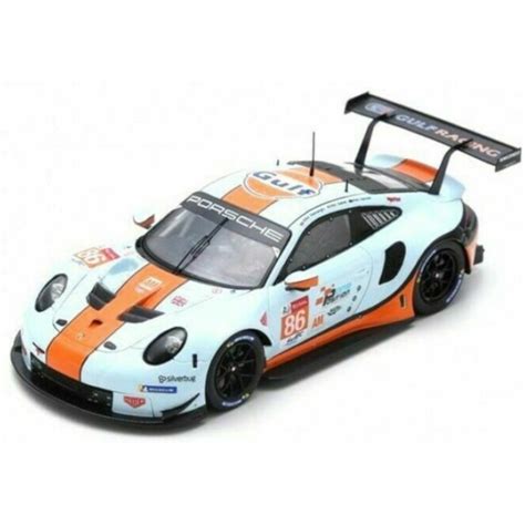 Miniature 1 43 PORSCHE 991 RSR Gulf Racing N86 24 Heures Du Mans 2