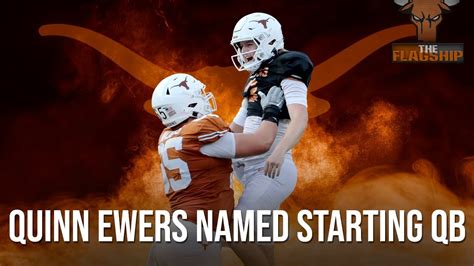 BREAKING: Quinn Ewers named Texas Longhorns starting quarterback