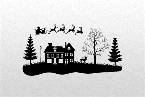 Christmas Village Svg Design Graphic By NR COMPANY Creative Fabrica