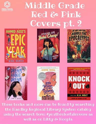 Middle Grade Book Spotlight Red And Pink Covers Pt Handley