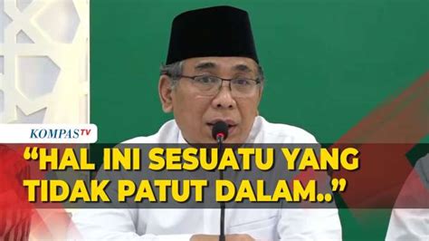 FULL Gus Yahya Minta Maaf Soal 5 Aktivis NU Bertemu Presiden Israel