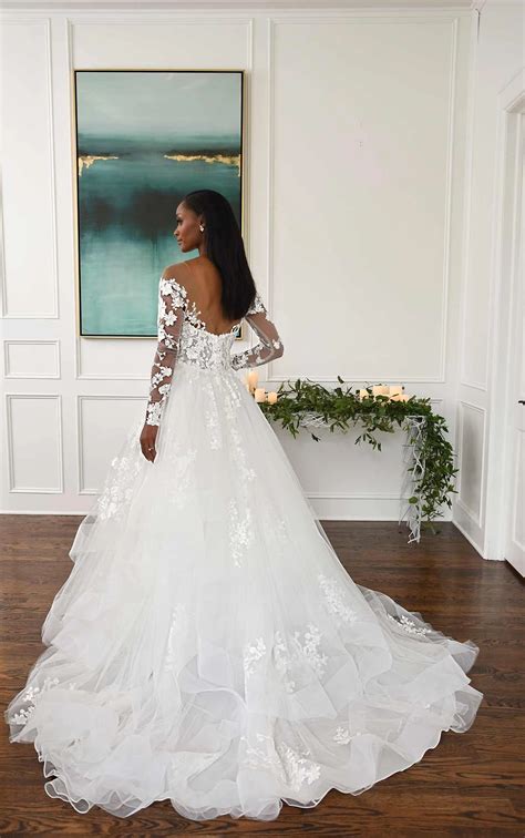 Off shoulder lace wedding gown 60 photos - Astyledwedding.com
