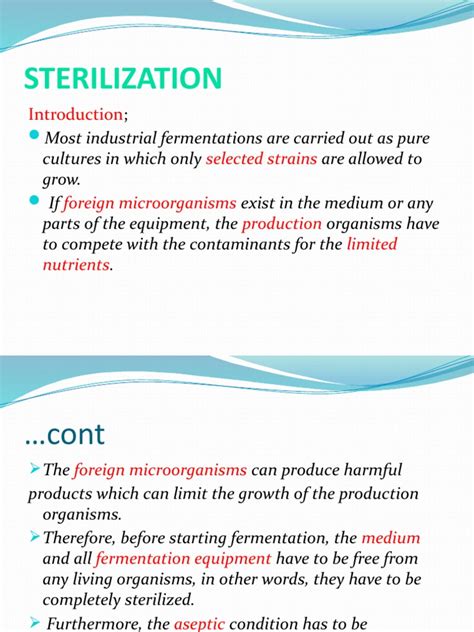 Sterilization Powerpoint | PDF | Sterilization (Microbiology) | Heat