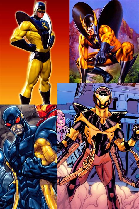 Yellow Jacket Marvel And Dc Characters Marvel Comics Superheroes