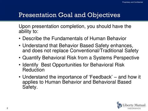 Ppt Behavior Based Safety Basics Overview Powerpoint Presentation