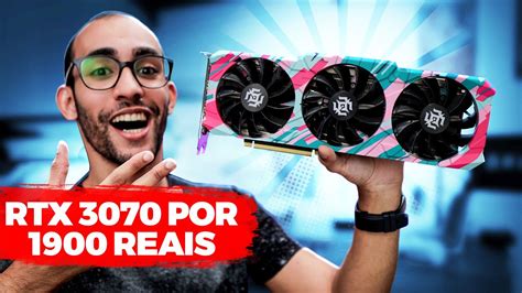 Comprei a RTX 3070 mais TOP do ALIEXPRESS MUITO BARATA mas É