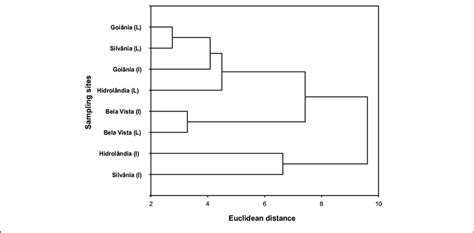 Dendrogram Representing The Chemical Composition Similarity