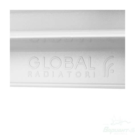 Радиатор биметаллический Global Style Extra 500 (10 секций). 500 мм ...