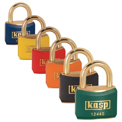 Kasp Series Plastic Coated Brass Padlock Rsis