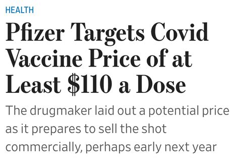 Wsbgnl On Twitter Https Wsj Articles Pfizer Targets Covid