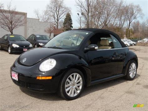 2008 Black Volkswagen New Beetle Se Convertible 27544300 Photo 10