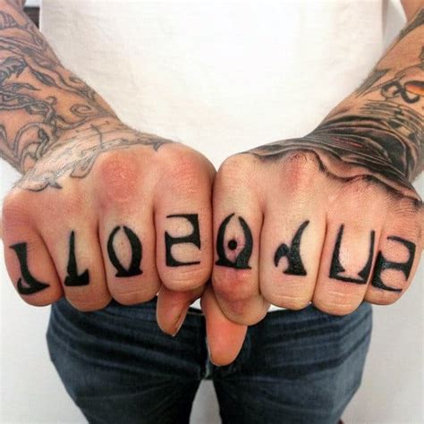 Top 100 Best Knuckle Tattoos For Men A Fist Full Of Ideas