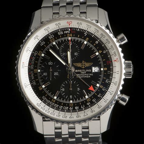 Breitling Navitimer World Chronograph Ref A Mm Md Watches