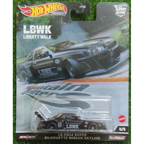 Hot Wheels Hw Mountain Drifters Lb Er Super Silhouette Nissan Skyline Chase Shopee Malaysia