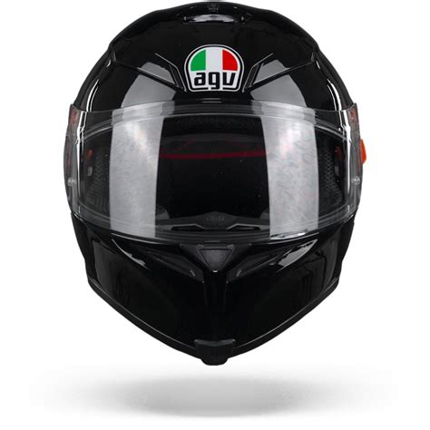 Agv K S Max Vision Black Full Face Helmet Chromeburner