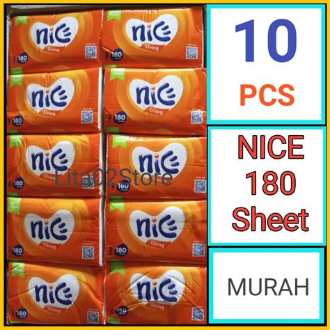 Paket Hemat Tissue Tissu Tisu Nice Facial Sheet Paket Isi Pack