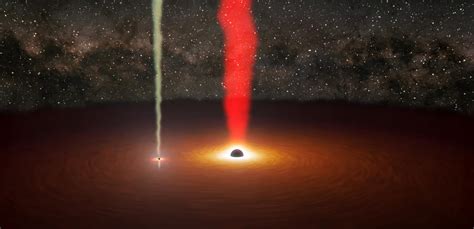 Nasas Planet Hunters Rare Glimpse At Two Black Holes In A Faraway