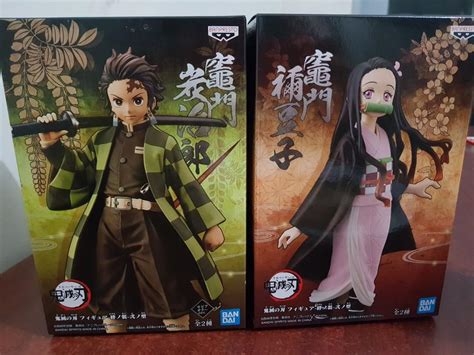 Set Banpresto Demon Slayer Kimetsu No Yaiba Figurine 15cm Nezuko