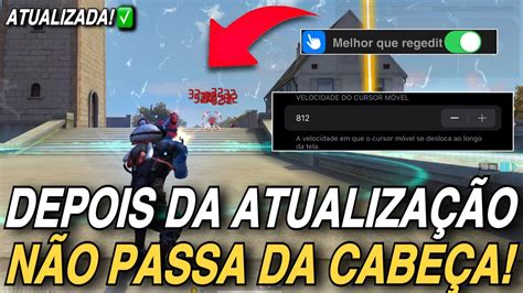 Atualizada Depois Da AtualizaÇao⚙️ A Melhor Sensibilidade Para Subir