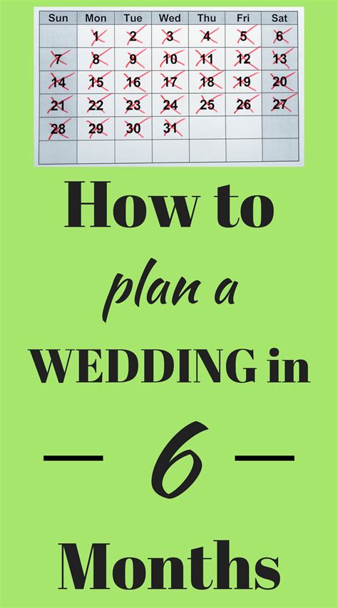 How To Plan A Wedding In 6 Months Stress Free Wedding Planning How