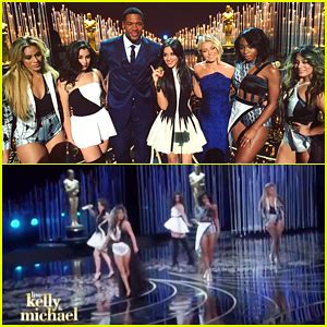 Fifth Harmony Performs Work From Home On Kelly Michael Watch