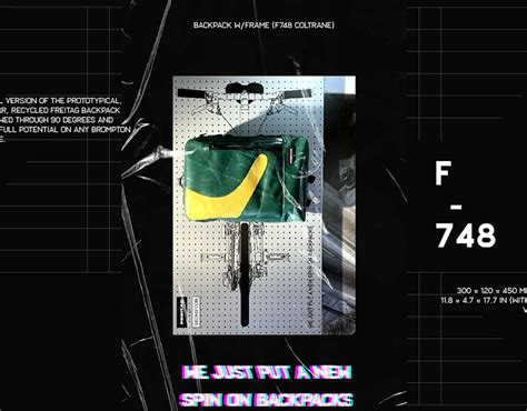 Freitag X Brompton F Redesign Concept Behance