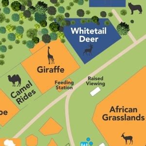 Granby Zoo Map - Mapformation