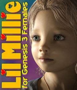 Lil Pippy For G3F And G8F 3d Models For Daz Studio And Poser