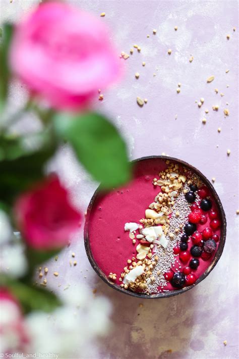 Beetroot Smoothie bowl | Soulful And Healthy