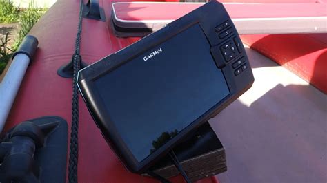 Установка эхолота Garmin на лодку ПВХ: крепление датчика, подключение ...